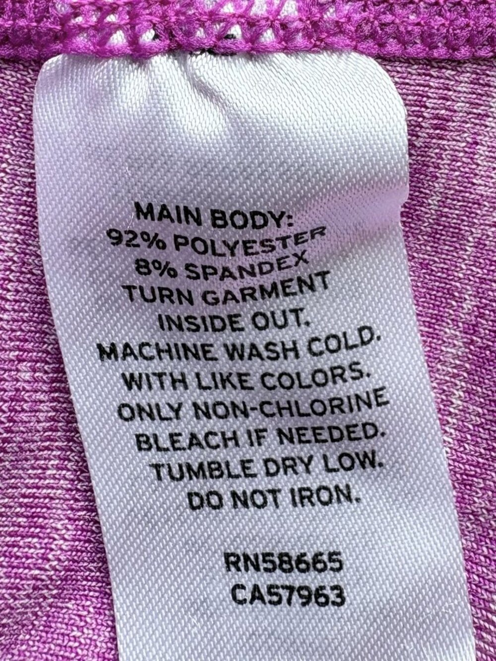Z by zella Womens Pink/Purple Quarter-Zip Pullover XL Long Sleeve Lightweight St - Picture 5 of 5